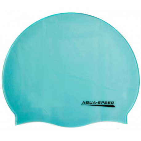 Czepek pływacki z silikonu MONO jasnoniebieski Aqua-Speed